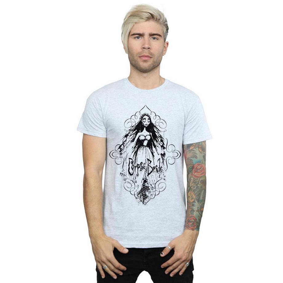 Disney Corpse Bride Emily T-Shirt Stampata  
