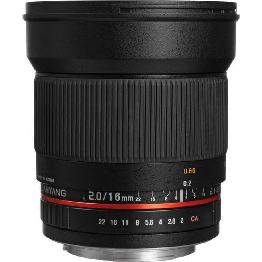 Samyang 16mm 1: 2,0 ED als UMC CS (Canon)