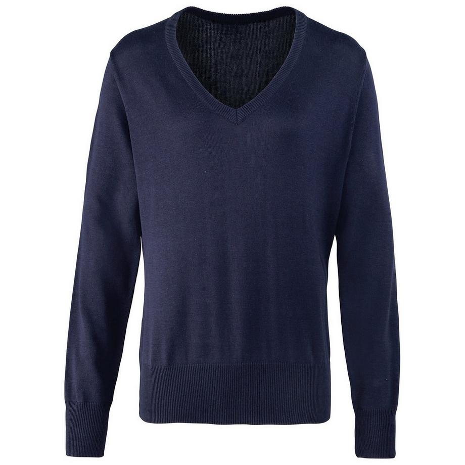 PREMIER V-Ausschnitt Langarm Sweatshirt  