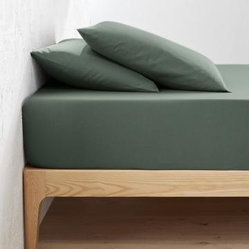 Unifarbenes Fixleintuch aus Bio-Baumwolle Scenario