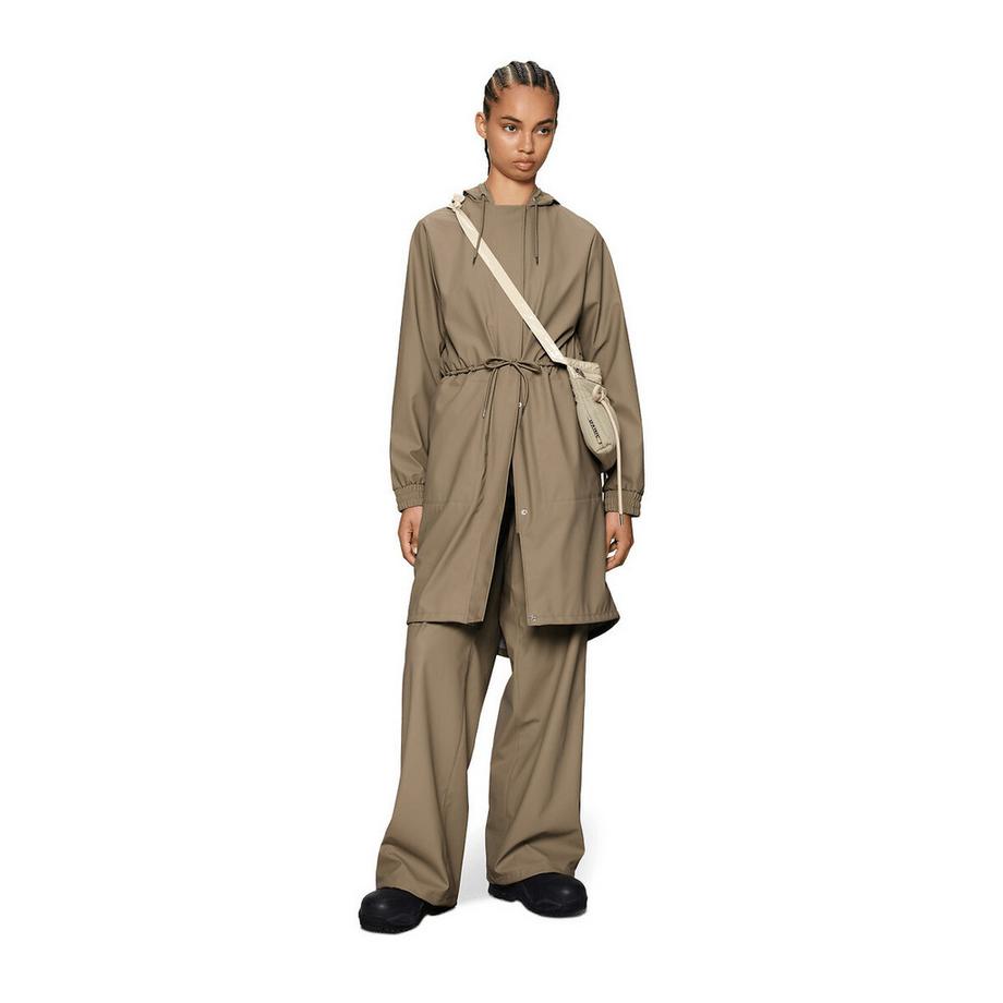 RAINS String W Kapuzen Parka Regenmantel  