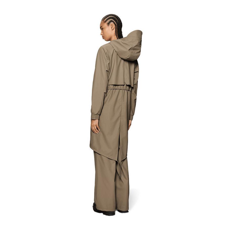 RAINS String W Kapuzen Parka Regenmantel  