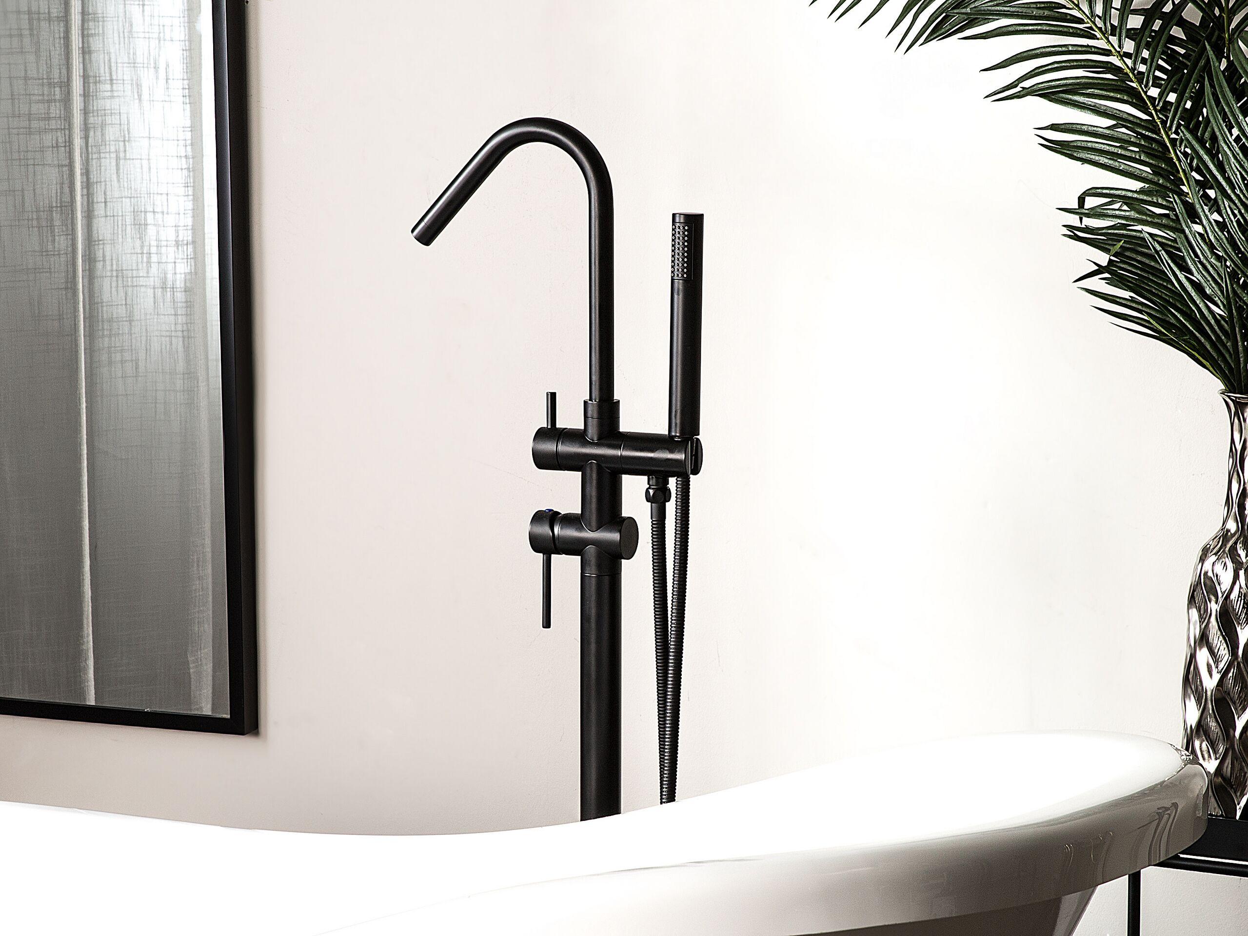 Beliani Rubinetteria per vasca da bagno freestanding en Ottone Moderno VICTORIA  