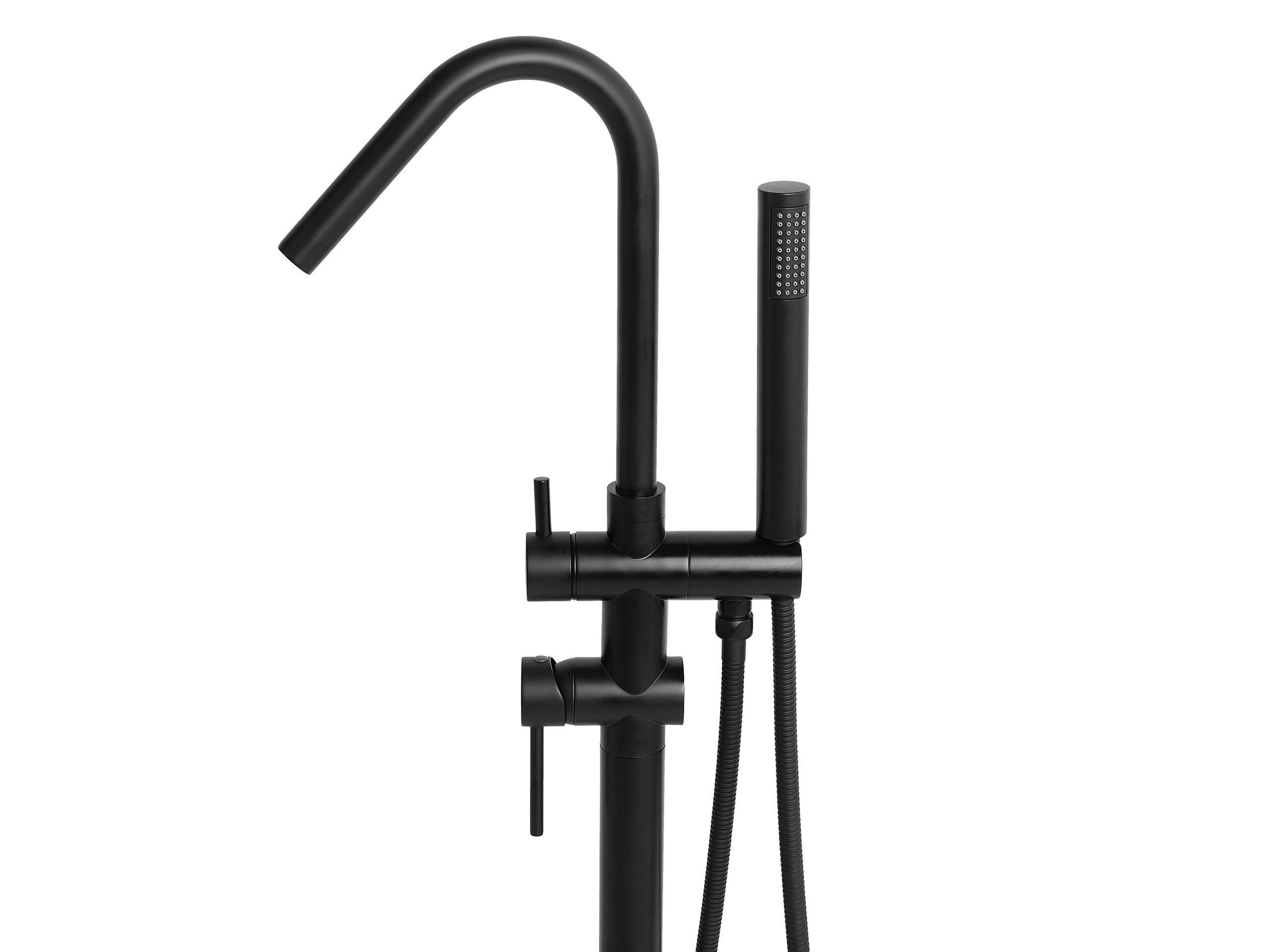 Beliani Rubinetteria per vasca da bagno freestanding en Ottone Moderno VICTORIA  