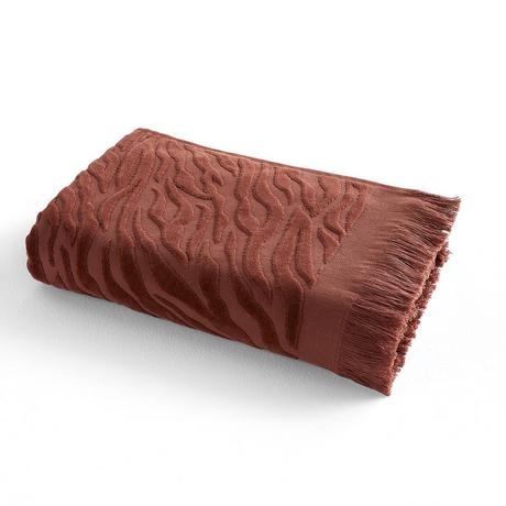 La Redoute Intérieurs Drap de bain éponge ciselé 480g  