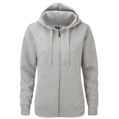 Russell Premium Autentica Felpa con Cappuccio Full Zip 3 Strati  