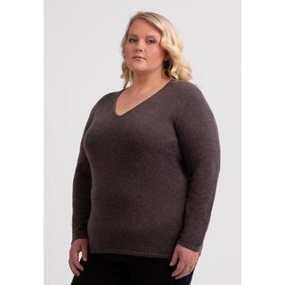 CASH-MERE.CH  Kaschmir V-Ausschnitt Pullover 