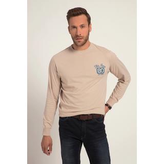 JP1880  Langarmshirt, Stickerei, Rundhals 