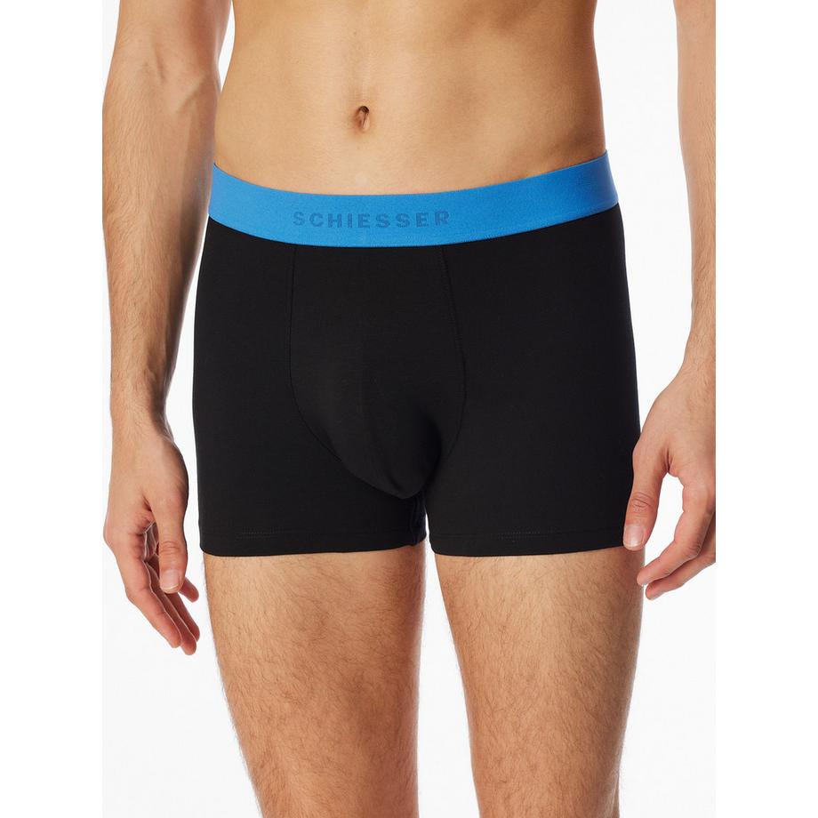 Schiesser Confezione da 5 Boxer Retro in Cotone Biologico  