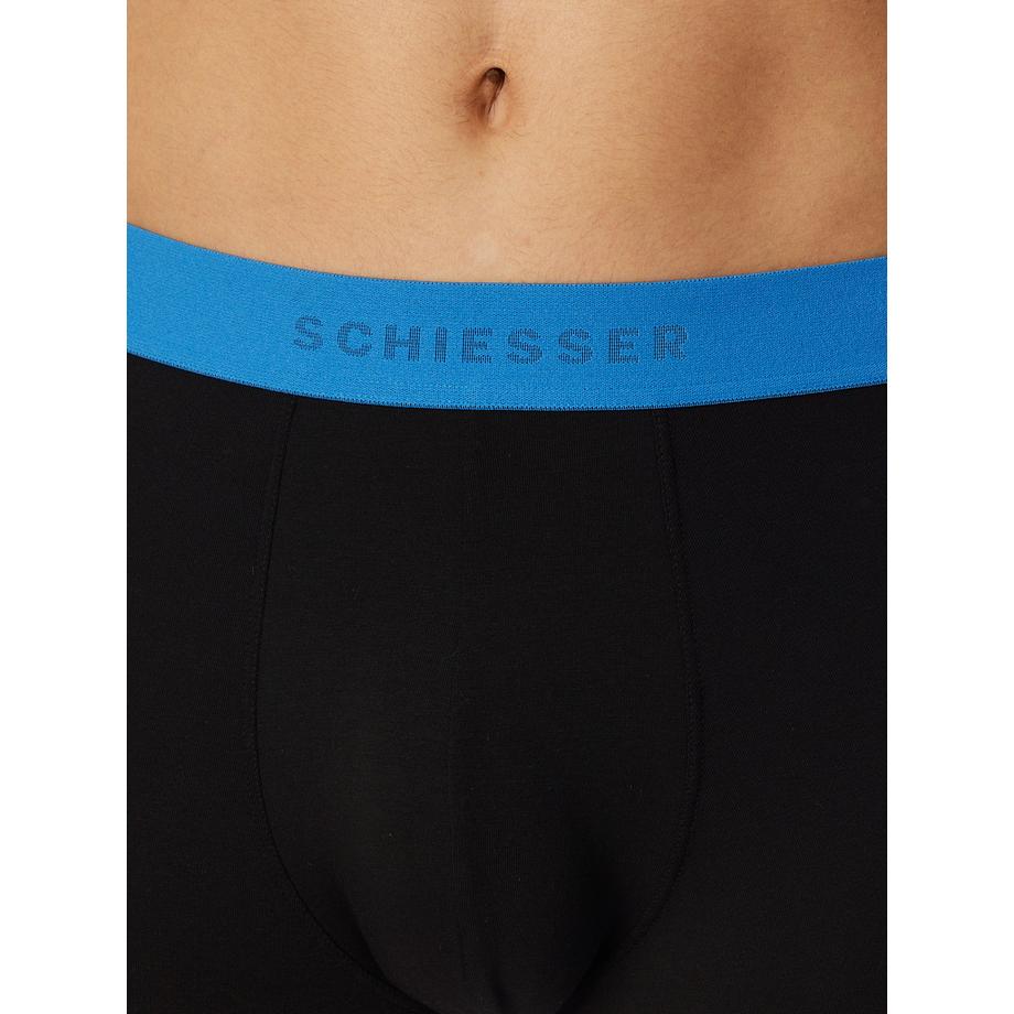 Schiesser Confezione da 5 Boxer Retro in Cotone Biologico  