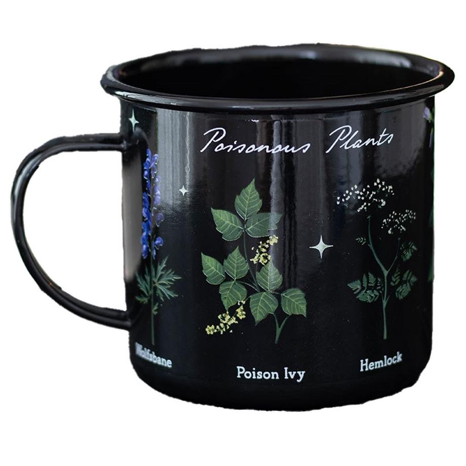 Kaffeebecher, Giftpflanzen, Emaille