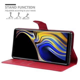 Cadorabo  Hülle für Samsung Galaxy NOTE 9 Standfunktion, Kartenfach 