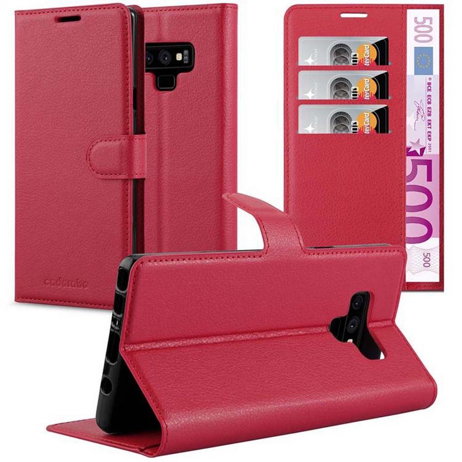 Cadorabo  Housse compatible avec Samsung Galaxy NOTE 9 - Coque de protection avec fermeture magnétique, fonction de support et compartiment pour carte 