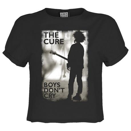 Amplified Boys Don't Cry Kurzes Top  
