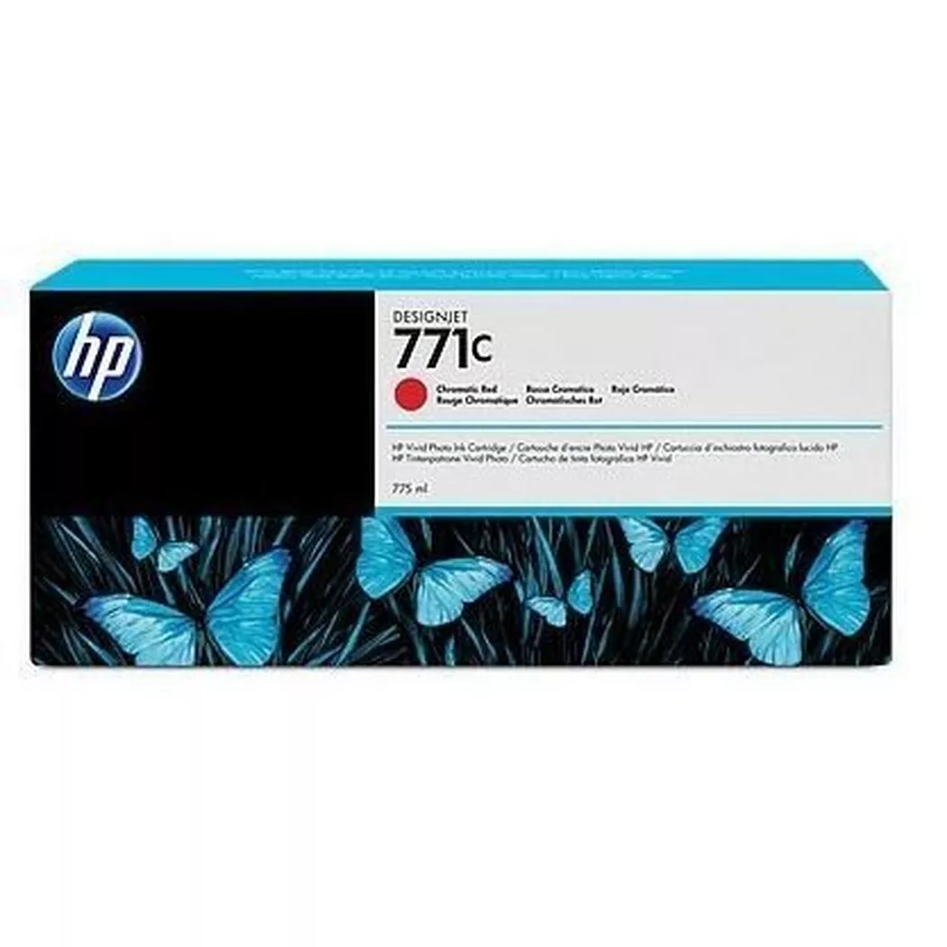 Hewlett-Packard – HP Tintenpatrone 771C chrom. red B6Y08A DesignJet Z6200 775ml, One Size