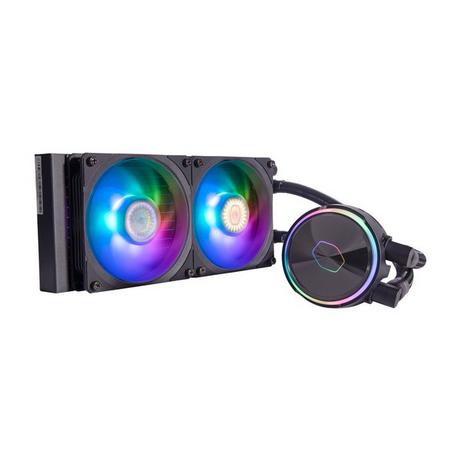 Cooler Master  MasterLiquid PL240 Flux Boitier PC, Processeur Kit de refroidissement du liquide 12 cm Noir 