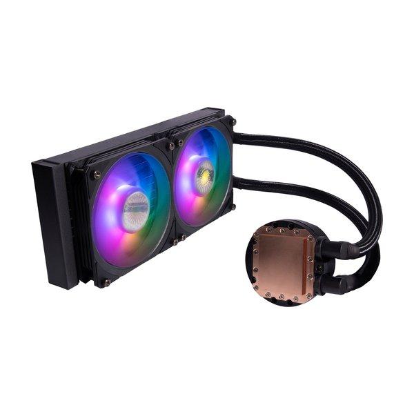 Cooler Master  MasterLiquid PL240 Flux Boitier PC, Processeur Kit de refroidissement du liquide 12 cm Noir 