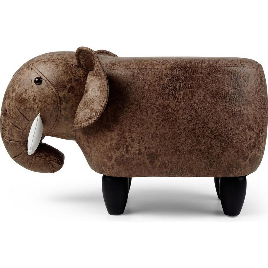 ZOOSY  Elephant Thabo, Kinder-Hocker - braun 