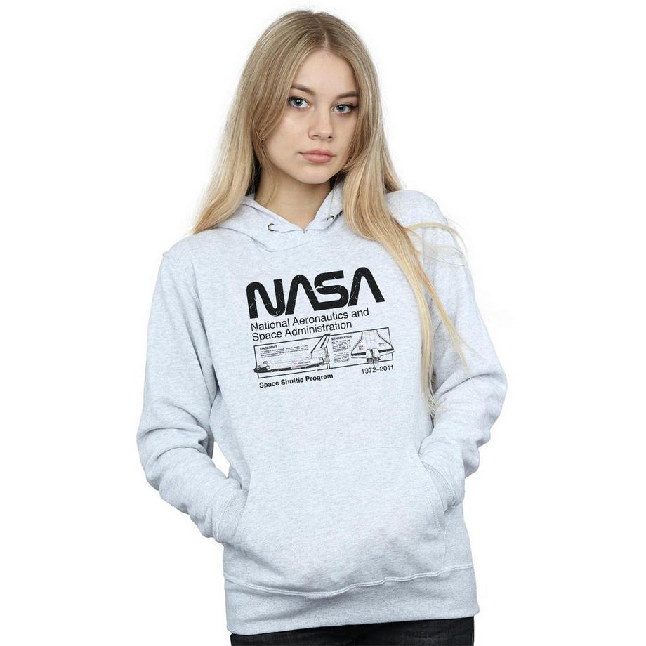 Nasa Space Shuttle Program Sweat à capuche  