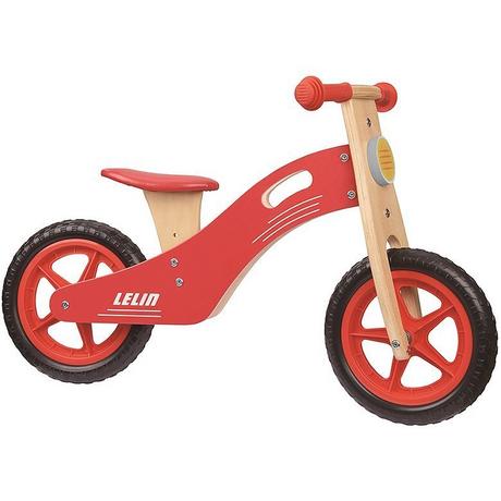 Spielba Holzspielwaren  Kleinkind Lauflernrad Rot 