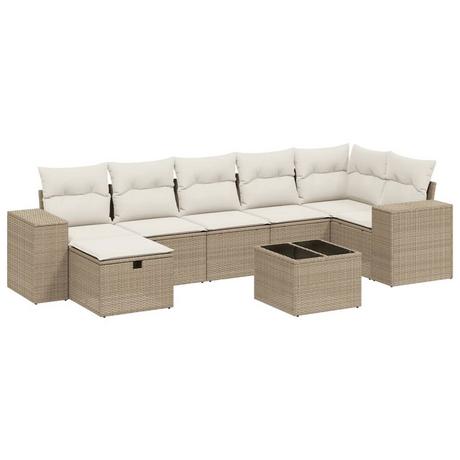 VidaXL Garten sofagarnitur poly-rattan  