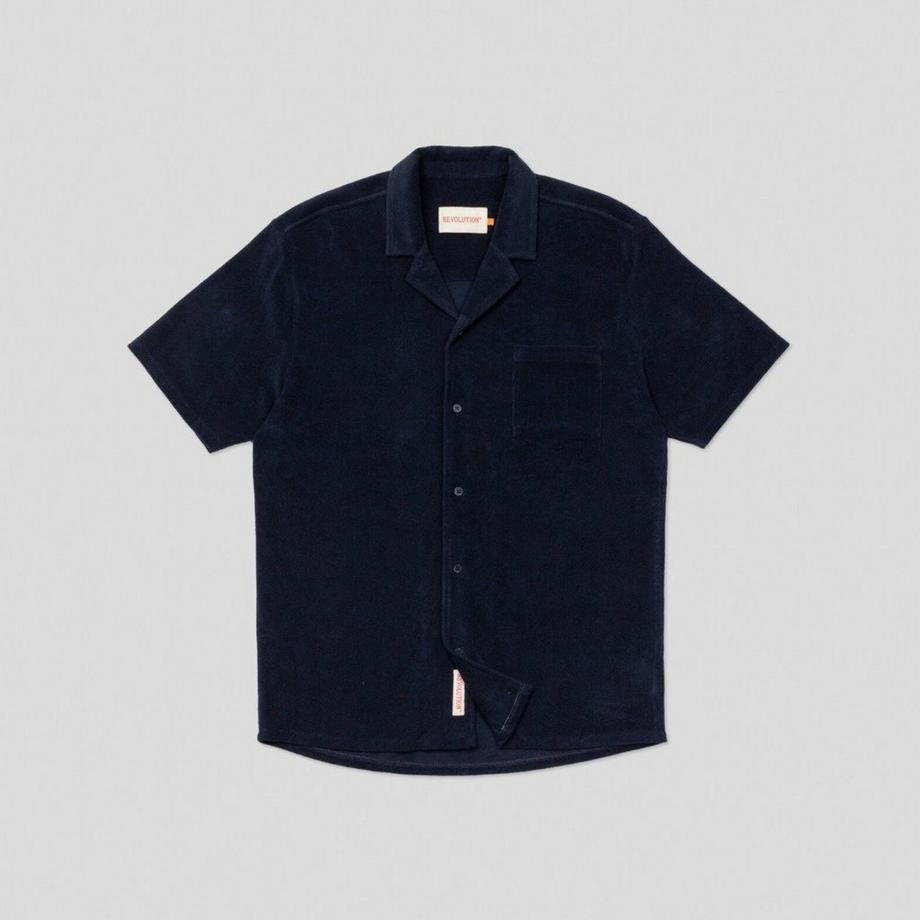 3823 Terry Cuban Shirt-S