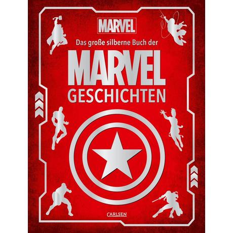 Marvel: Das große silberne Buch der MARVEL-Geschichten Disney, Walt Copertina rigida 