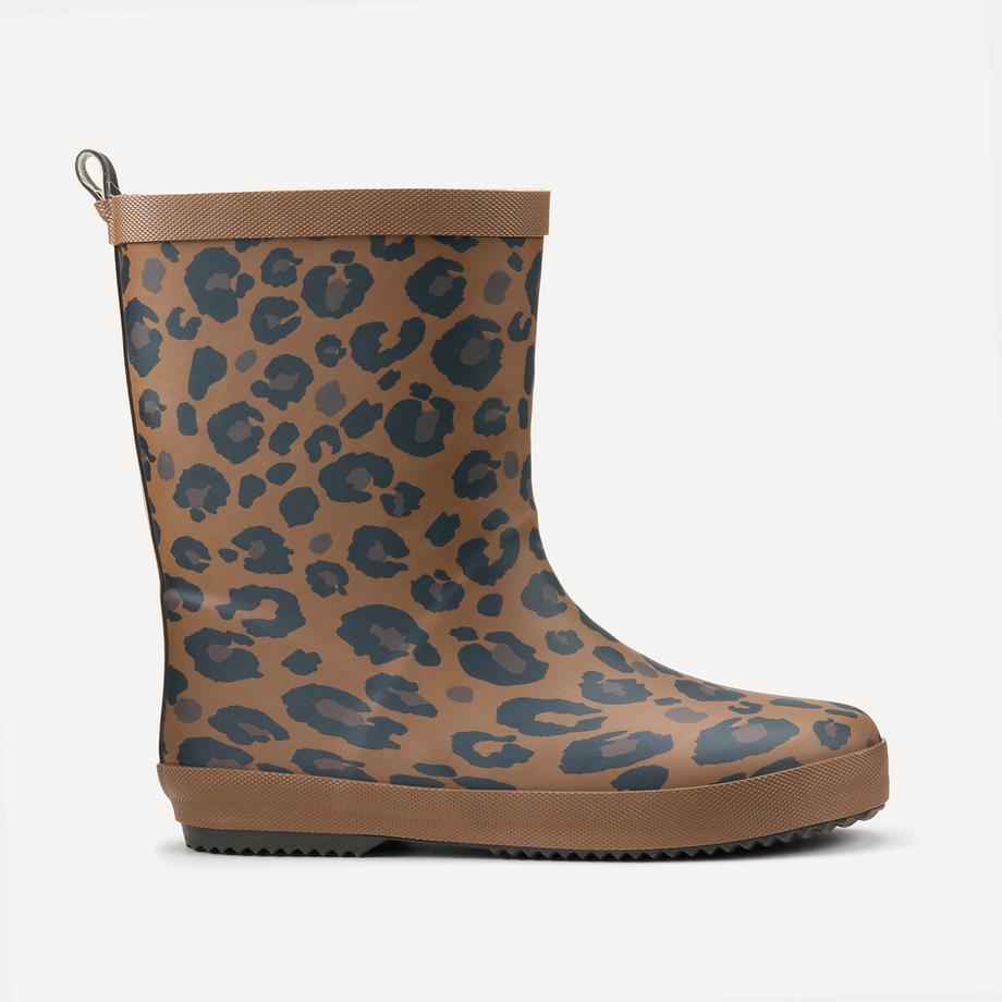 La Redoute Collections Bottes de pluie fourrées imprimées léopard  