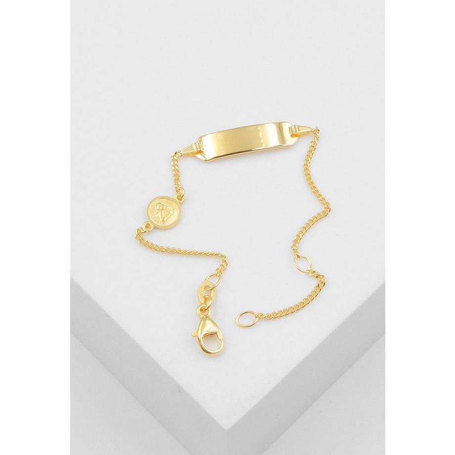 MUAU Schmuck  Bracelet Rundanker Gelbgold 750, 1.5mm, 14cm 