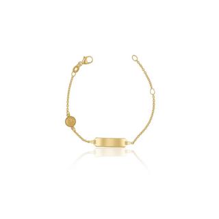 MUAU Schmuck  Bracelet Rundanker Gelbgold 750, 1.5mm, 14cm 