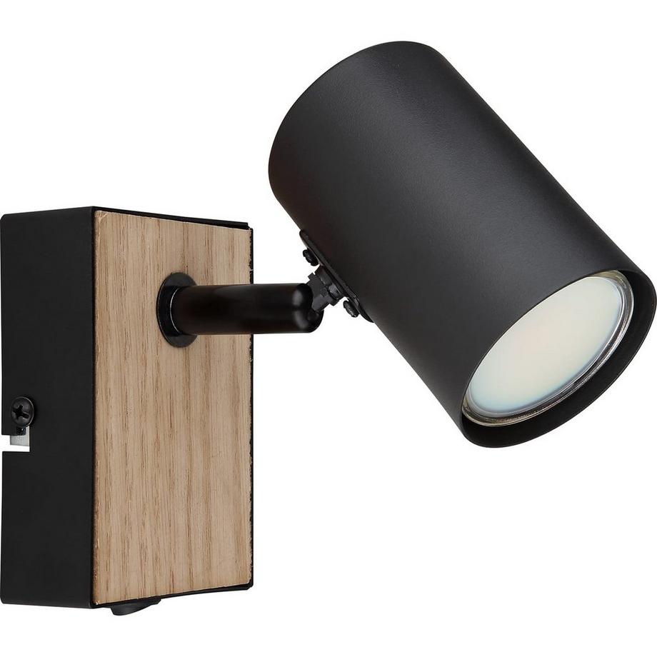 mutoni Spot Robby I métal noir mat 1xGU10  