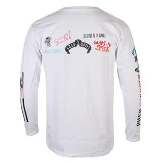 Guns N Roses T-shirt Maniche Lunghe Motorcross  