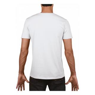 Gildan  t-shirt mit v-ausschnitt softstyle 