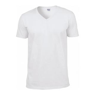 Gildan  t-shirt mit v-ausschnitt softstyle 