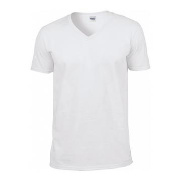 t-shirt mit v-ausschnitt softstyle