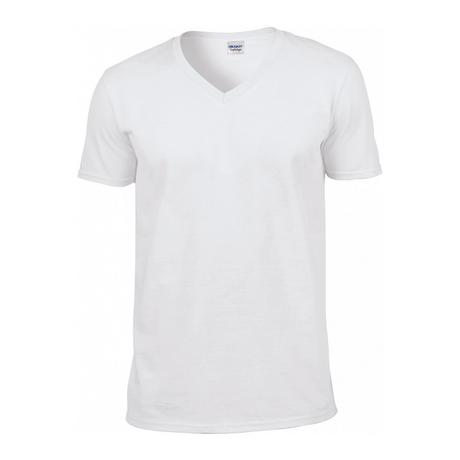 Gildan  t-shirt mit v-ausschnitt softstyle 