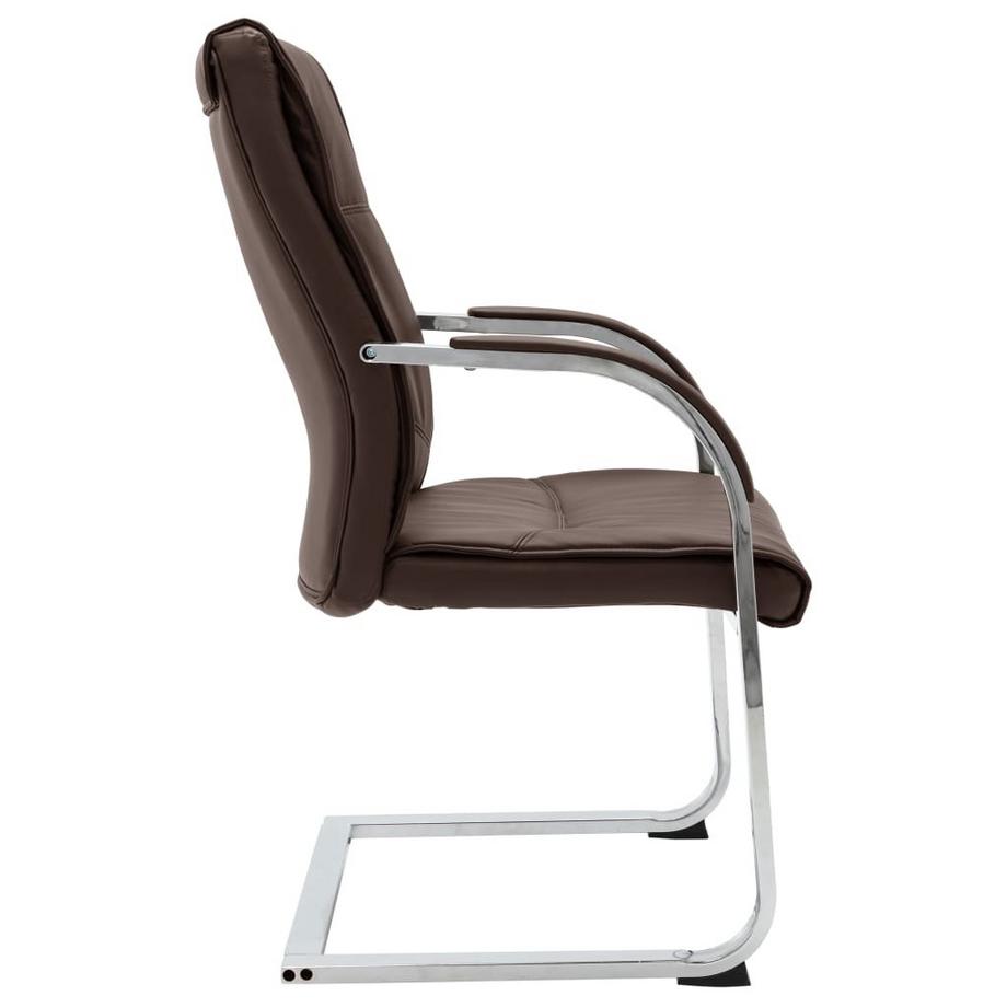 VidaXL Chaise de bureau cuir artificiel  