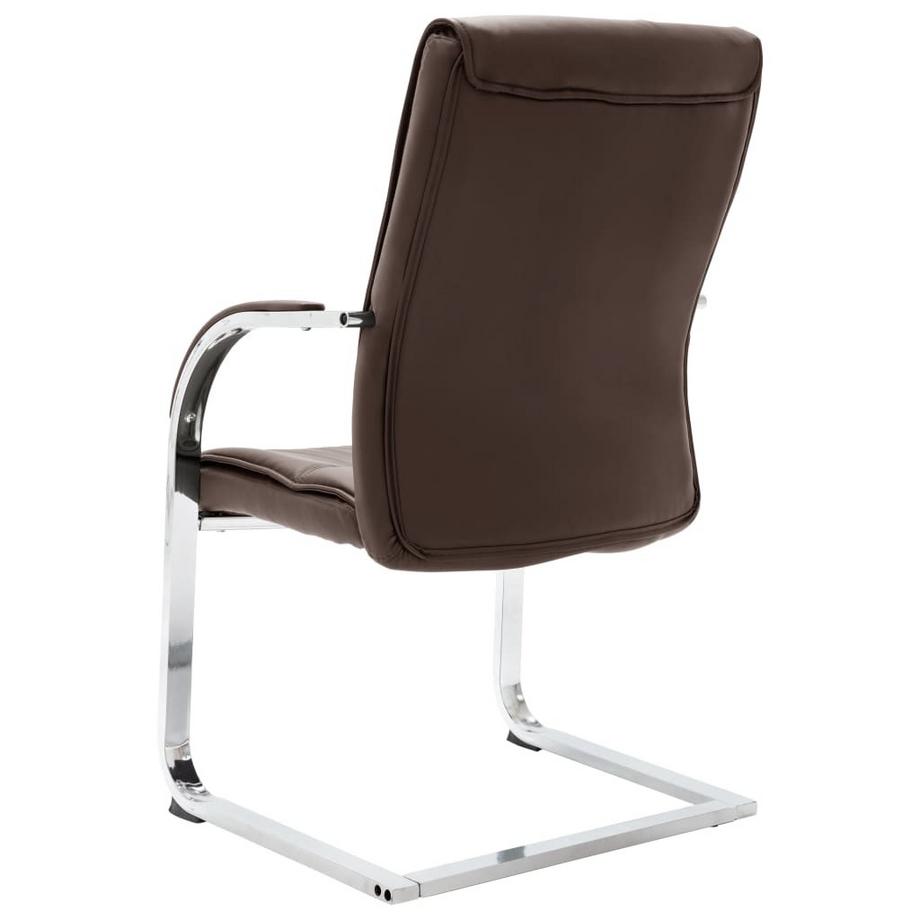 VidaXL Chaise de bureau cuir artificiel  