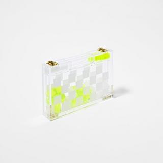 SUNNYLIFE  Mini Schach- und Dame-Spiel - Limited Edition Neon 