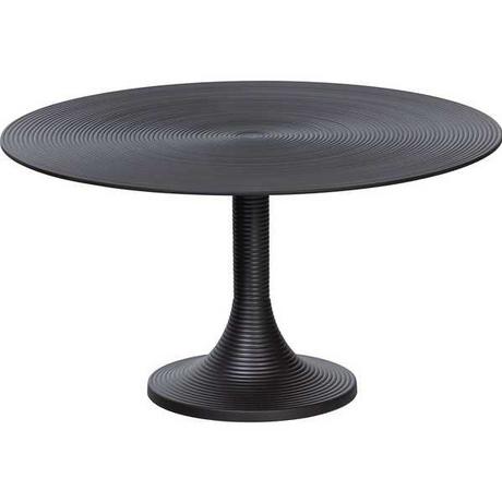 mutoni Table basse nano aluminium noir antique 77x77  