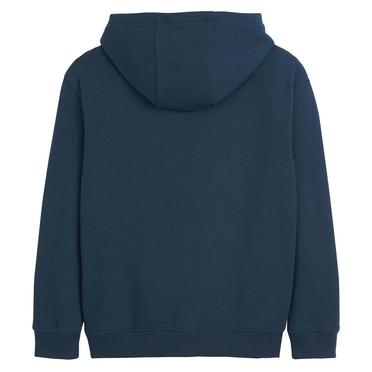 La Redoute Collections  Sweat à capuche imprimé montagnes en molleton 