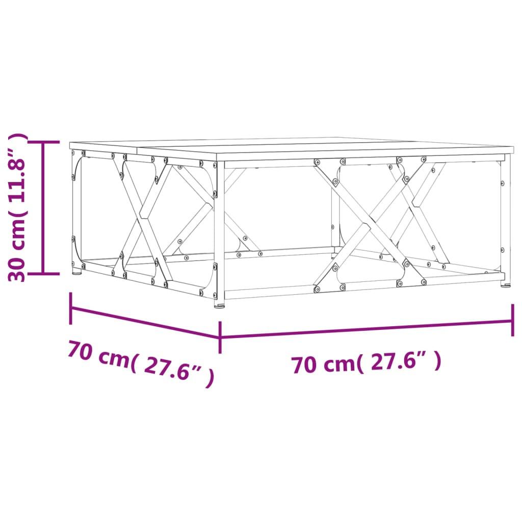 VidaXL Table basse bois d'ingénierie  