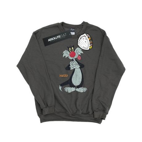 LOONEY TUNES  Sweat SYLVESTER DISTRESSED 