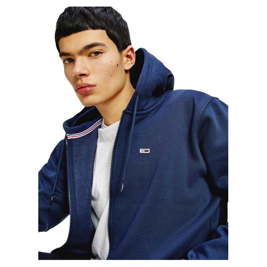 TOMMY JEANS Leichter Hoodie Mit Durchgehendem Reißverschluss  