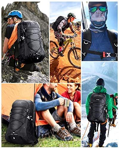 Only-bags.store  Wanderrucksack 45L, Wasserdichter Rucksack Trekkingrucksack Reiserucksack, Outdoorrucksack mit 