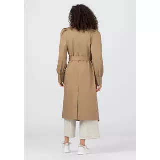 HALLHUBER  Trench-coat en coton biologique à manches originales Marron