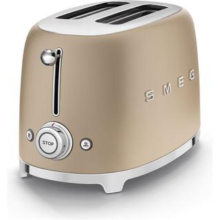 SMEG Toaster TSF01 matt, Champagne  