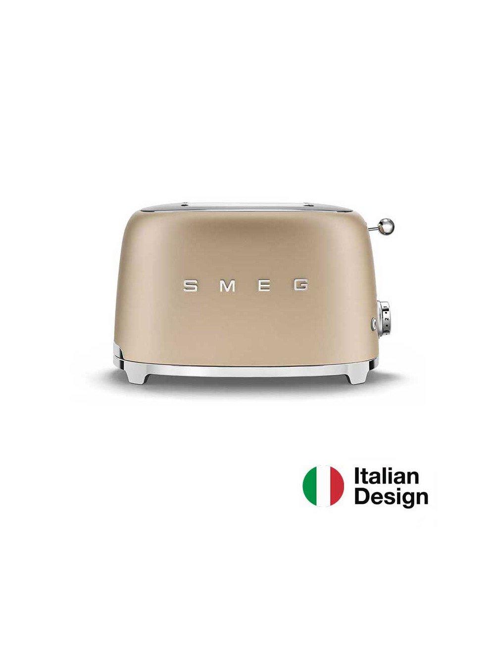 SMEG Toaster TSF01 matt, Champagne  