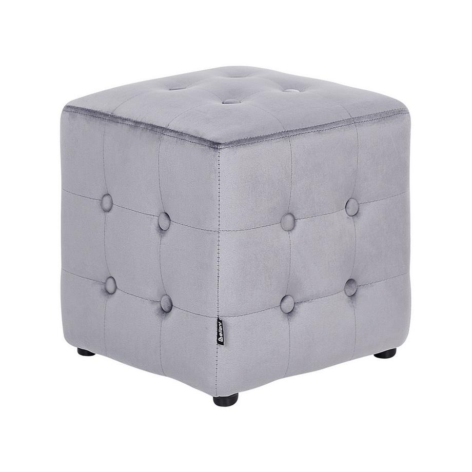 Pouf aus Samtstoff  WISCONSIN