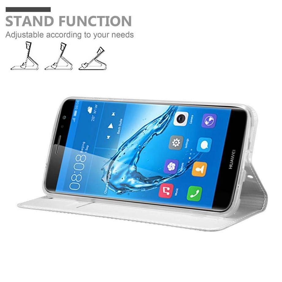 Cadorabo  Hülle für Huawei NOVA PLUS Magnetverschluss, Kartenfach 